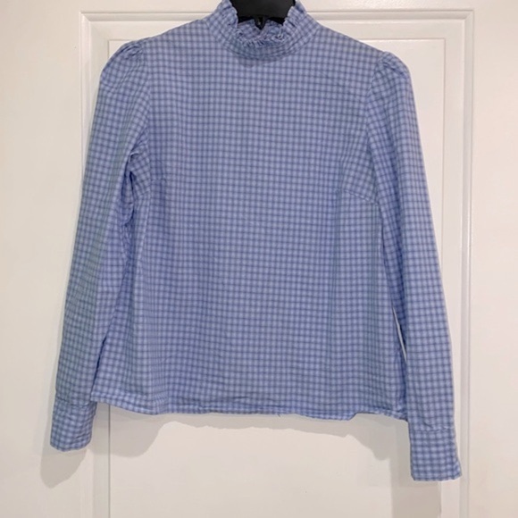 BB Dakota blue high neck top size medium - Picture 3 of 9